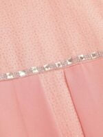 High low girls chiffon dress-pink (5)