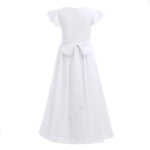 Juniors chiffon ruffle dress-white (3)