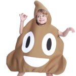 Kids funny poop emoji costume (1)