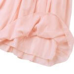 Lace chiffon flower girl dress-pink (1)