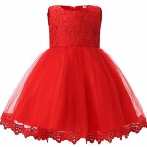 Lace baby princess dresses - Red-Fabulous Bargains Galore