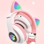 Light up cat ear headphones wireless (13)