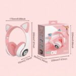 Light up cat ear headphones wireless (6)