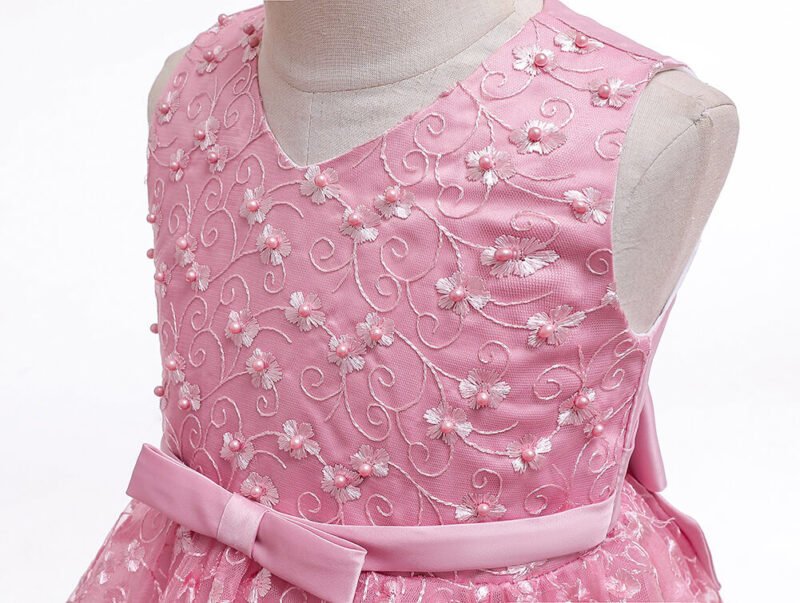 Buy Little Girl Lace Dress - Dusty Pink - Fabulous Bargains Galore