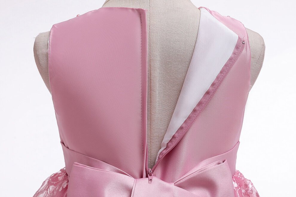 Buy Little Girl Lace Dress - Dusty Pink - Fabulous Bargains Galore
