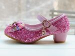 Little girl princess shoes-pink (1)