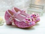 Little girl princess shoes-pink (3)