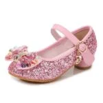 Little girl princess shoes-pink (4)