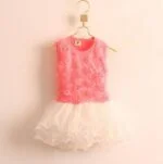 Little girl tutu dress - Pink