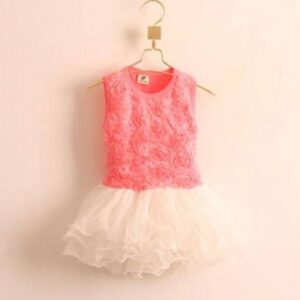 Little girl tutu dress - Pink