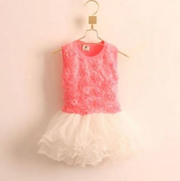 Little girl tutu dress - Pink