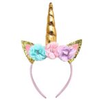 Little girl tutu unicorn dress set-headband