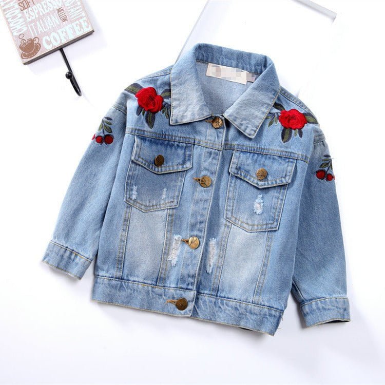 Buy Little Girls Jean Jacket Up To Age 7 Years - Fabulous Bargains Galore