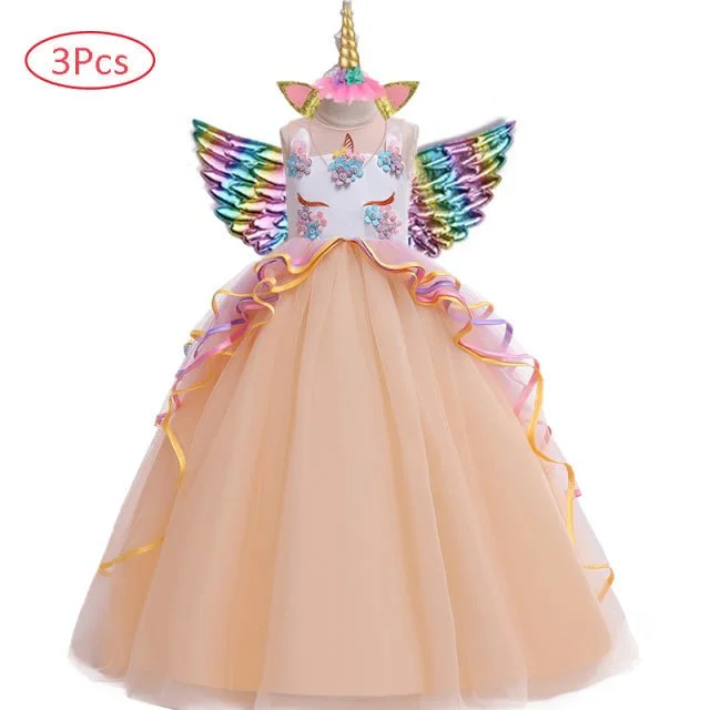 Unicorn shop long dress