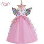 Long Unicorn dress - Pink-Fabulous Bargains Galore
