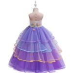 Long Unicorn dress - Purple-Fabulous Bargains Galore