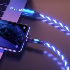 Magnetic led flowing charging cable (3)