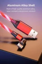 Magnetic led flowing charging cable (5)