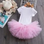 One year old girl outfit-light-pink 1 (1)