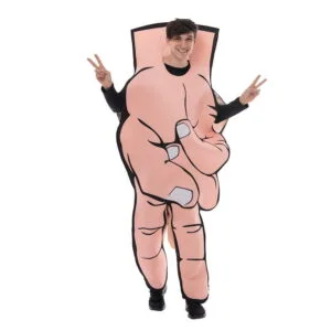 Peace fingers Halloween costume-emoji hand gesture (5)