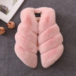 Toddler girl faux fur jacket up to age 10 years-Fabulous Bargains Galore