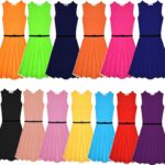 Girls neon green dress up to age 13 years-Fabulous Bargains Galore