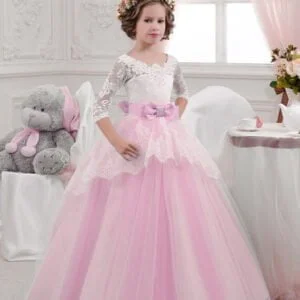 Princess ball gowns for girls - Pink