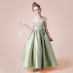 Sage green flower girl dress (5)