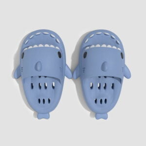 Shark sliders with holes-blue (2)