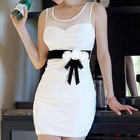 Little white cocktail dress online