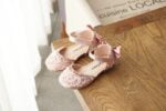 Sparkly rhinestone girls dress shoes-pink (8)
