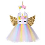 Sparkly unicorn dress - Gold