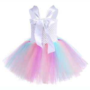 Unicorn princess dress - Rainbow5