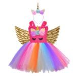 Unicorn party dress girls up to age 12 years-Fabulous Bargains Galore