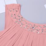 Wedding flower girl dresses-pink (4)