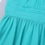 Wedding flower girl dresses-turquoise (3)