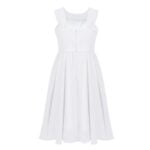 Wedding flower girl dresses-white (1)