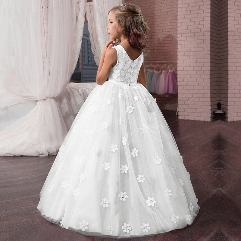 12 year old white dress for kids