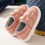 Non slip waterproof warm slippers - Grey-Fabulous Bargains Galore
