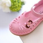 Hollow out girl closed toe sandals - Pink-Fabulous Bargains Galore