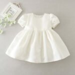 baby girl lace christening gown with bonnet-ivory (8)