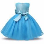 Baby girl tulle party dress - Blue-Fabulous Bargains Galore