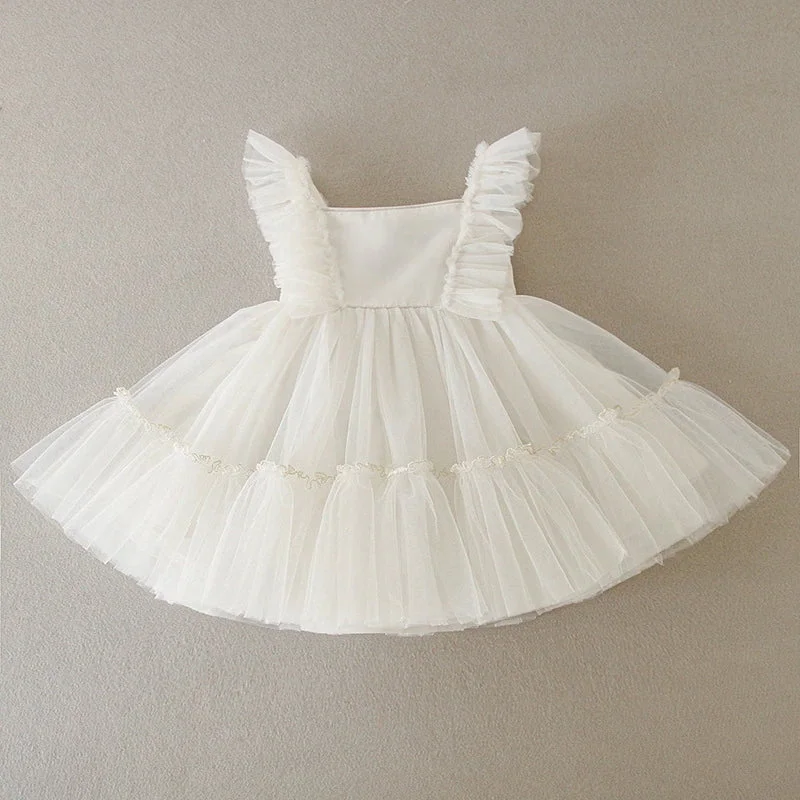 Baby girl white tutu hot sale dress