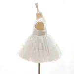 Baby girl tulle ruffle dress - Pink-Fabulous Bargains Galore