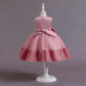 Birthday dress for kid girl - Pink-Fabulous Bargains Galore