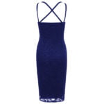 blue Strappy lace bodycon dress (3)