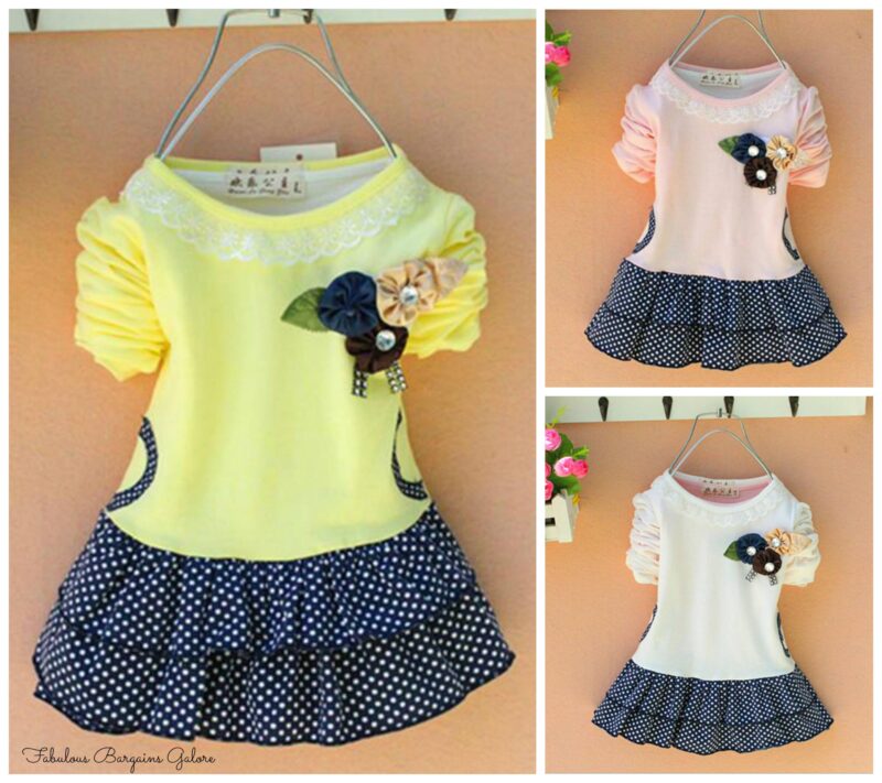 Baby girl casual dress for 6-9 months-Fabulous Bargains Galore