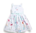 Printed girls summer dress 1