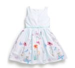 Toddler girl white summer dress up to age 7 years-Fabulous Bargains Galore