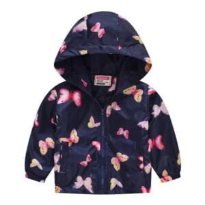 girls lightweight zip up jacket